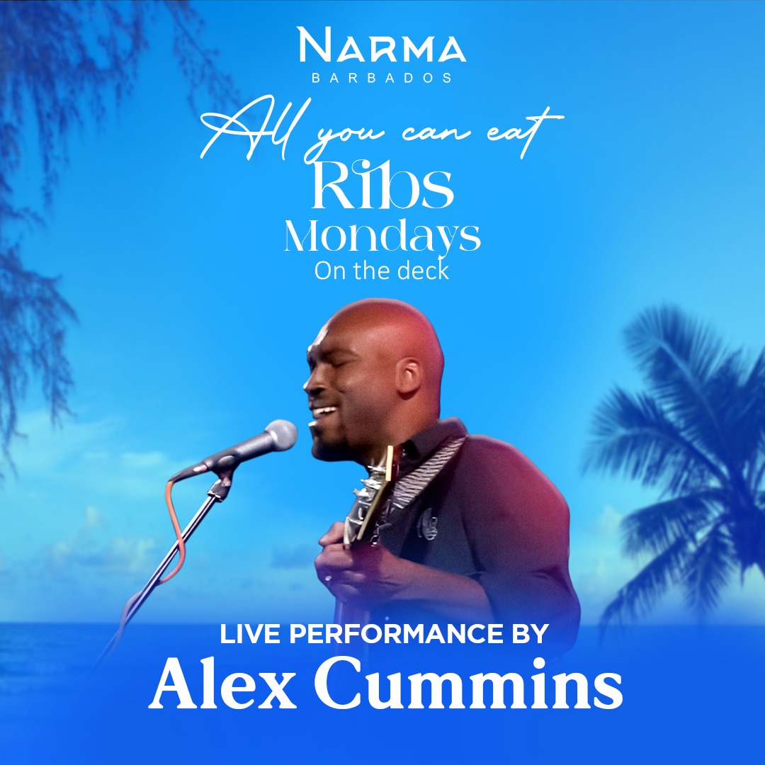 All You Can Eat Ribs Mondays - On the Deck, Live Performance by Alex Cummins