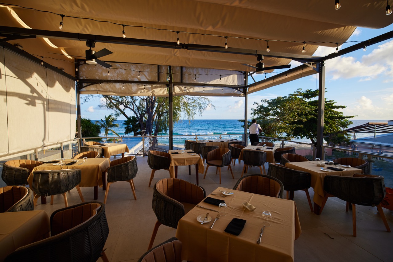 Deck bar perspective