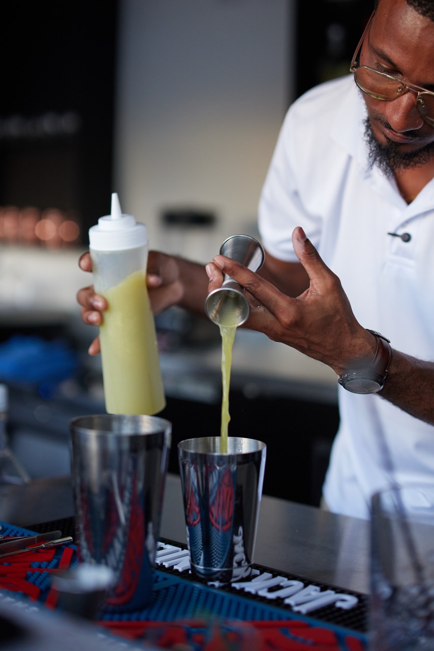 Entry murals and artwork